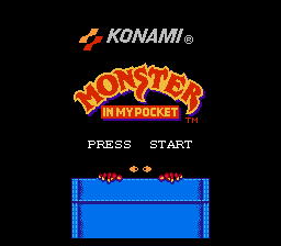 Monster in My Pocket screenshot 3 for NES